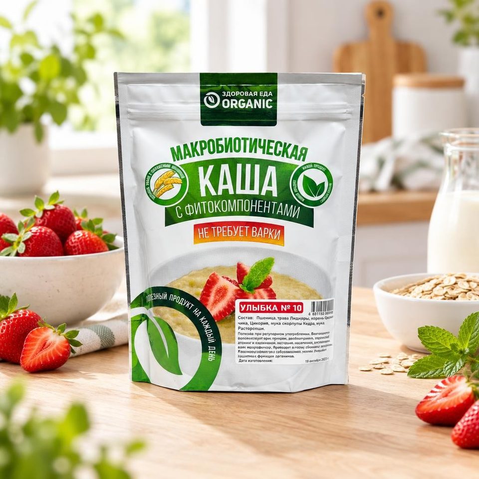 Каша Здоровица №10 Улыбка 200 гр
