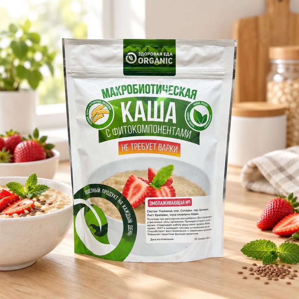 Каша Здоровица №1 Омолаживающая 200 гр