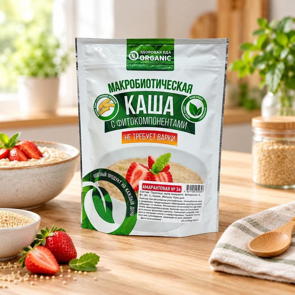 Каша Здоровица №34 Амарантовая 200 гр