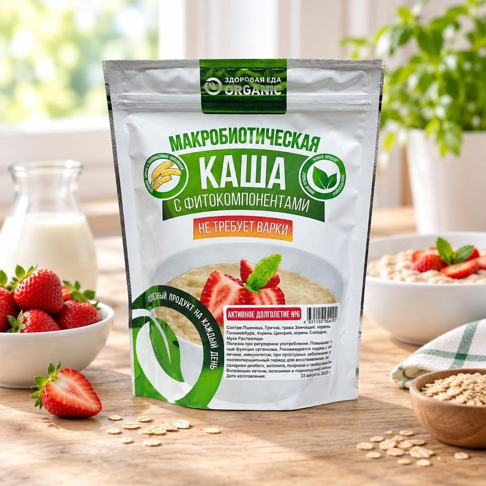 Каша Здоровица №6 Активное долголетие 200 гр