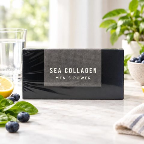 Mercura Морской коллаген Sea collagen Mens Power 30саше пакетиков по 5гр