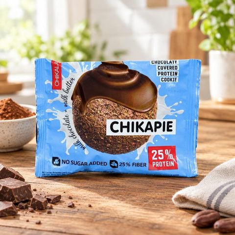 Chikalab Печенье глазированное с начинкой 60гр Шоколадное 9шт