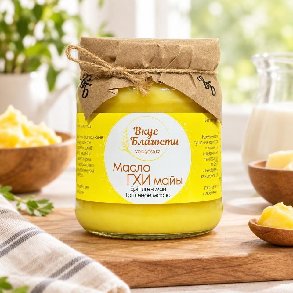 Вкус благости Масло топленое ГХИ 450мл 12шт