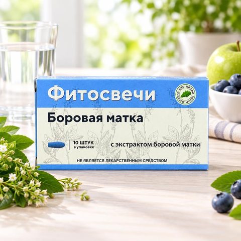 Свечи Боровая матка 10шт