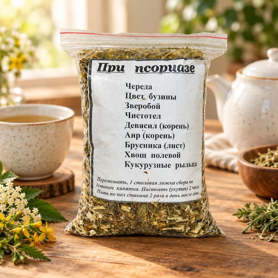 Травы Сбор при псориазе