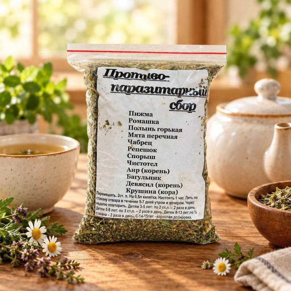 Травы Противопаразитарный сбор