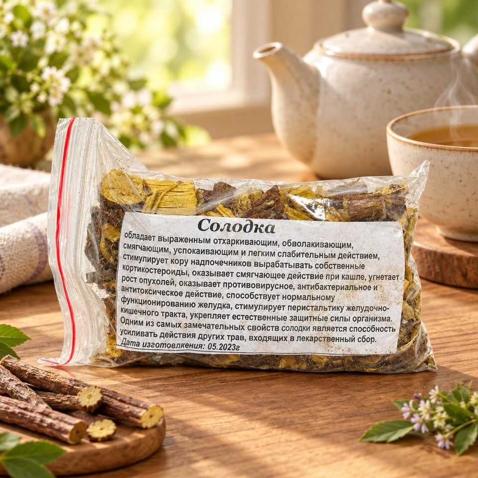 Травы Корень солодки