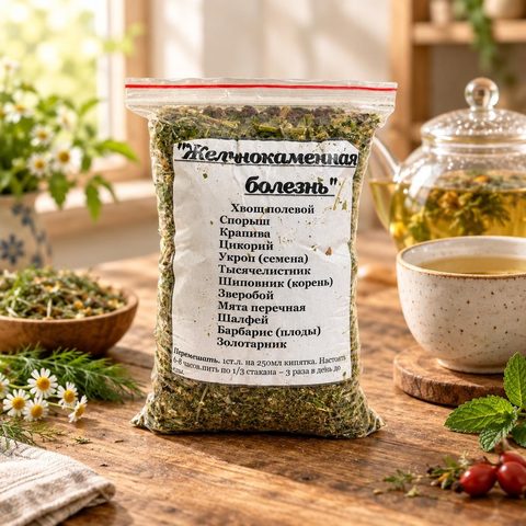 Травы Желчекаменная болезнь сбор