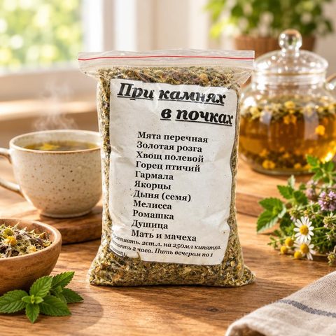 Травы Сбор при камнях в почках