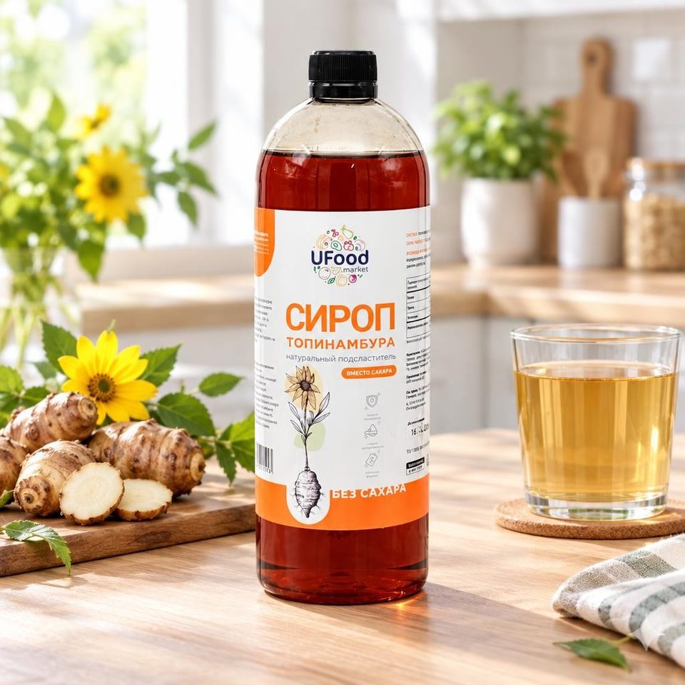 UFood Сироп из топинамбура 70% 1 л 1300гр