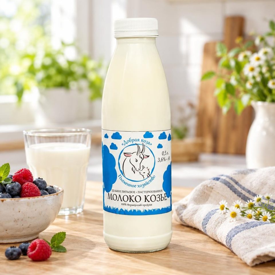 NikoMilk молоко из козьего молока 500мл