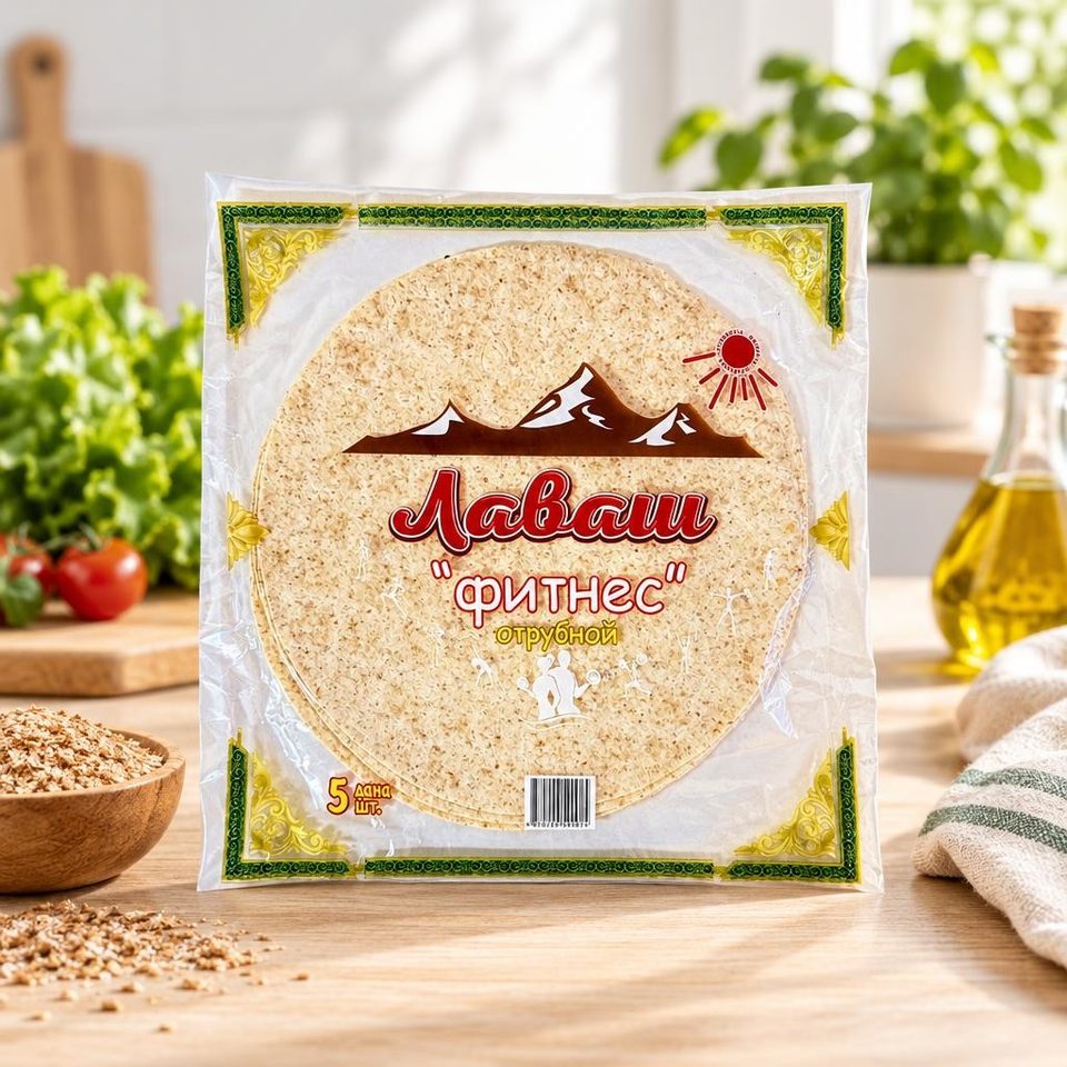 Лаваш фитнес отрубной