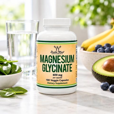 Double Wood Magnesium Glycinate 400mg 180cap