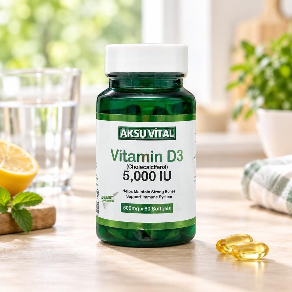 Aksu Vital Vitamin D3 5000