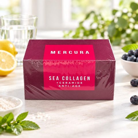 Mercura Морской коллаген Sea collagen Antiage 30саше пакетиков по 5гр
