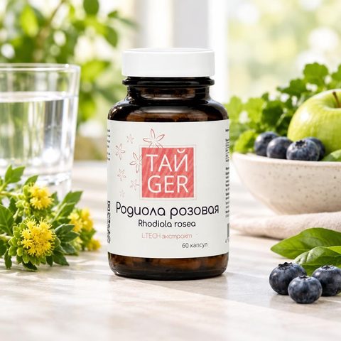Экстракт родиолы ТАЙGER 60 кап