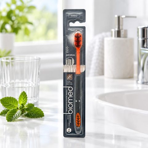 Biomed Комплексная зубная щетка mineral hard