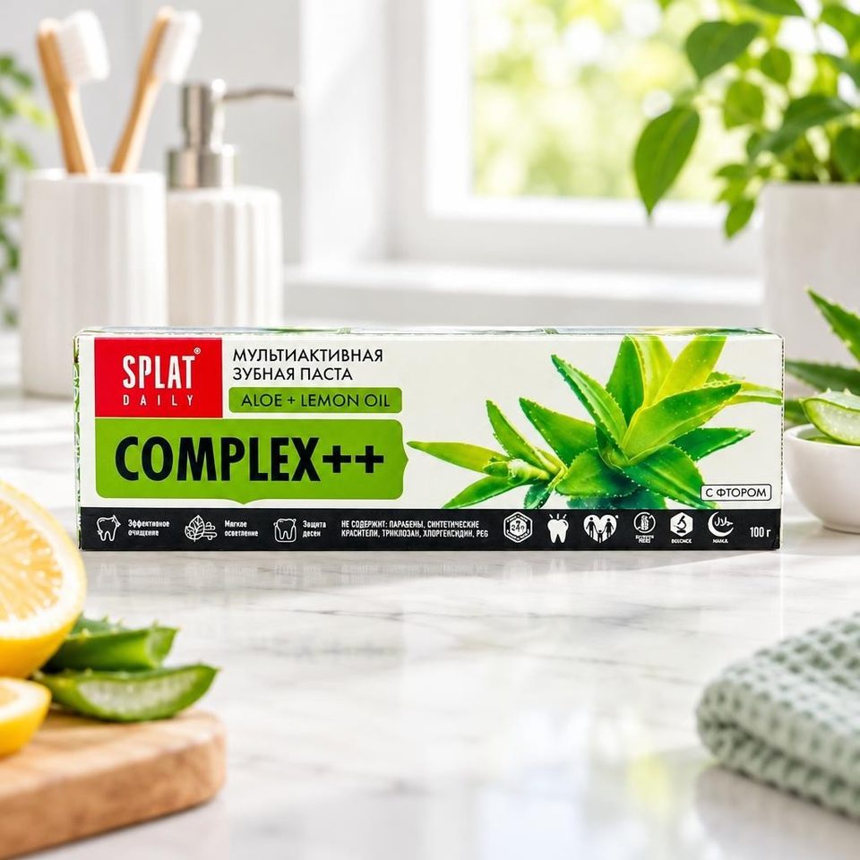 Splat Daily Complex++ Зубная паста 100гр