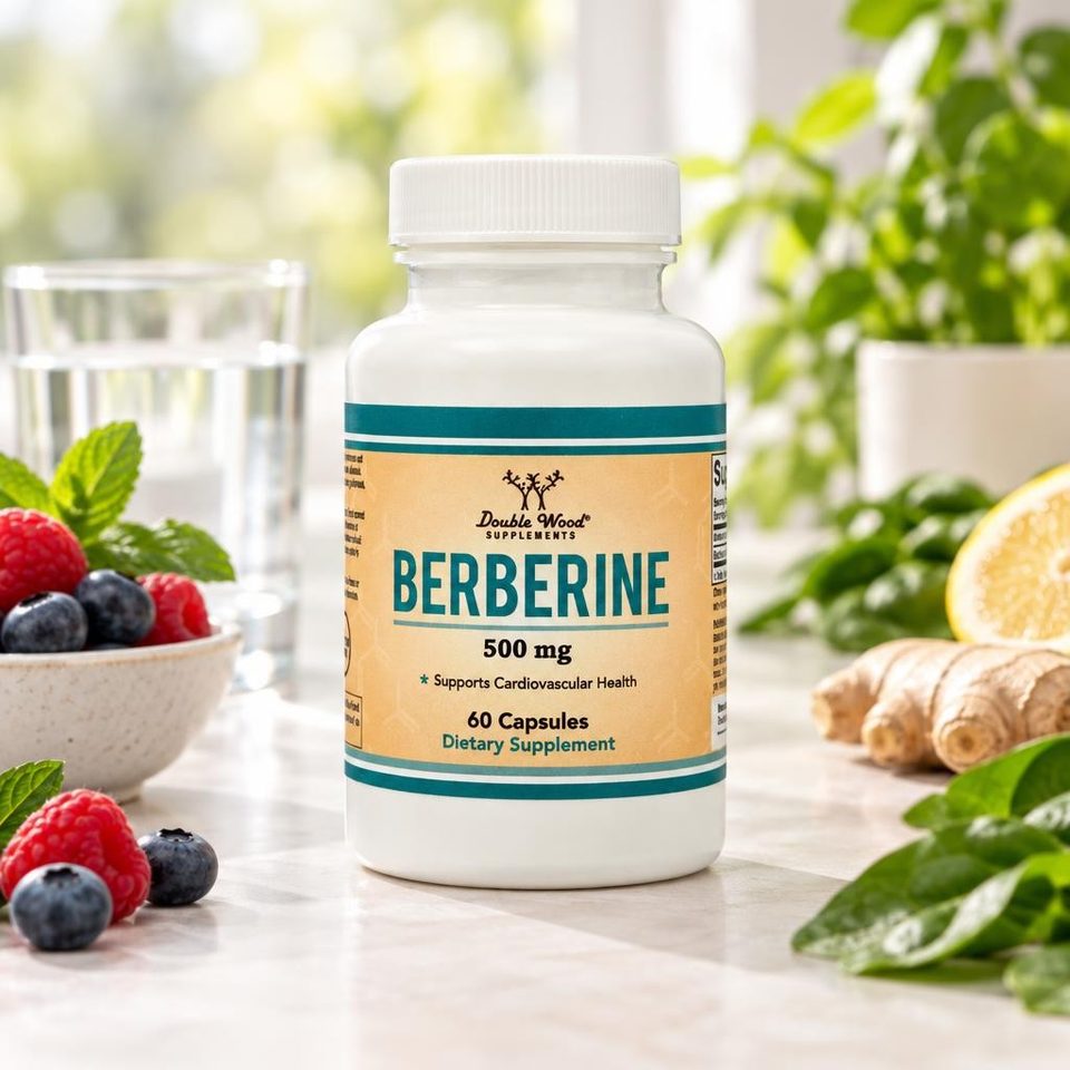 Double Wood Berberine 500mg 60 cap