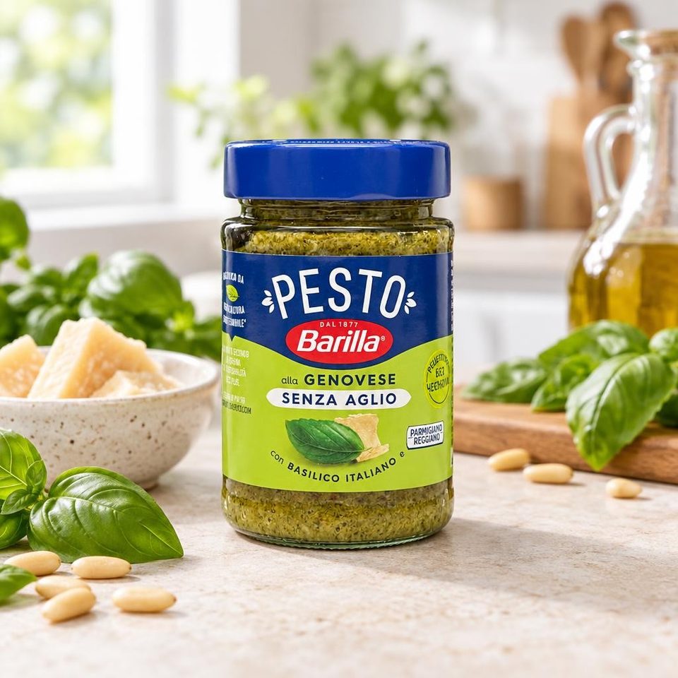 Barilla Соус песто Дженовезе без чеснока 190гр 12шт