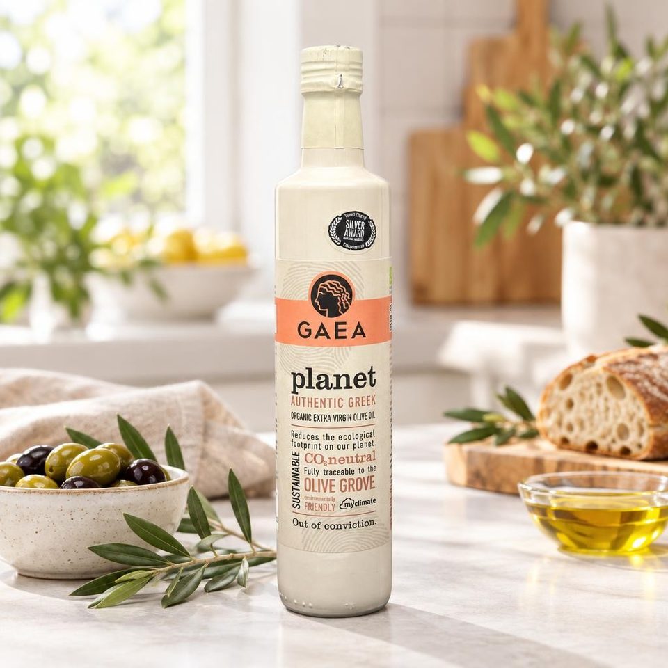 Gaea Масло оливковое Organic Planet Extra Virgin 500мл 6шт