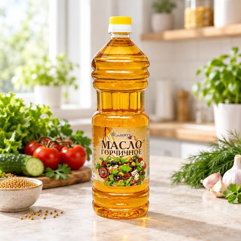 Масло Горчичное 1л