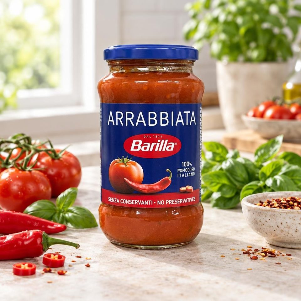 Barilla Соус томатный с перцем чили Арраббьята 400гр 6шт