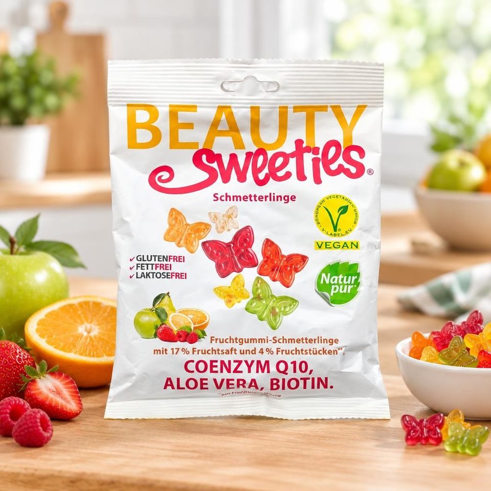 Beauty sweeties Бабочки фруктовый мармелад 125гр