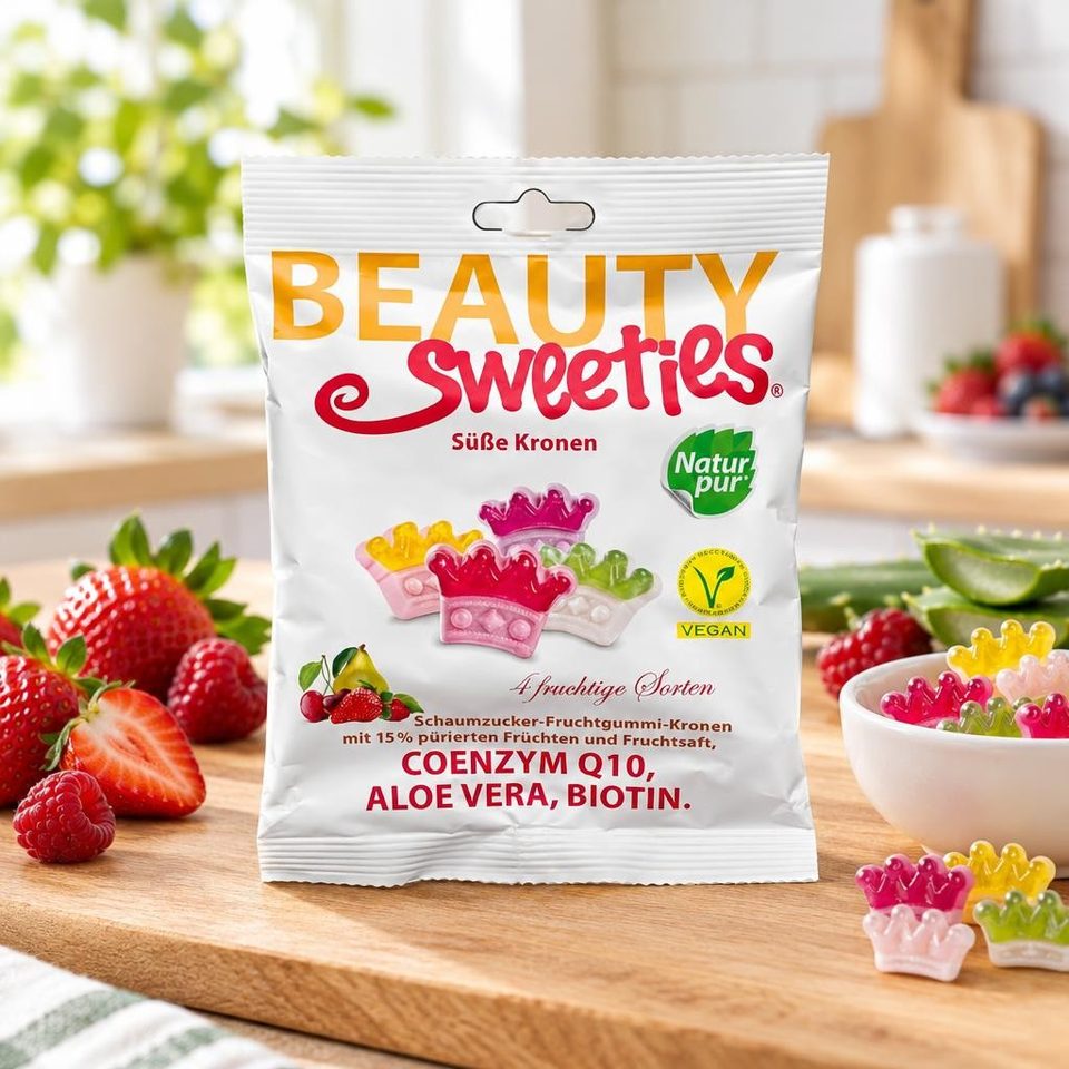 Beauty sweeties Сладкие короны фруктовый мармелад 125гр