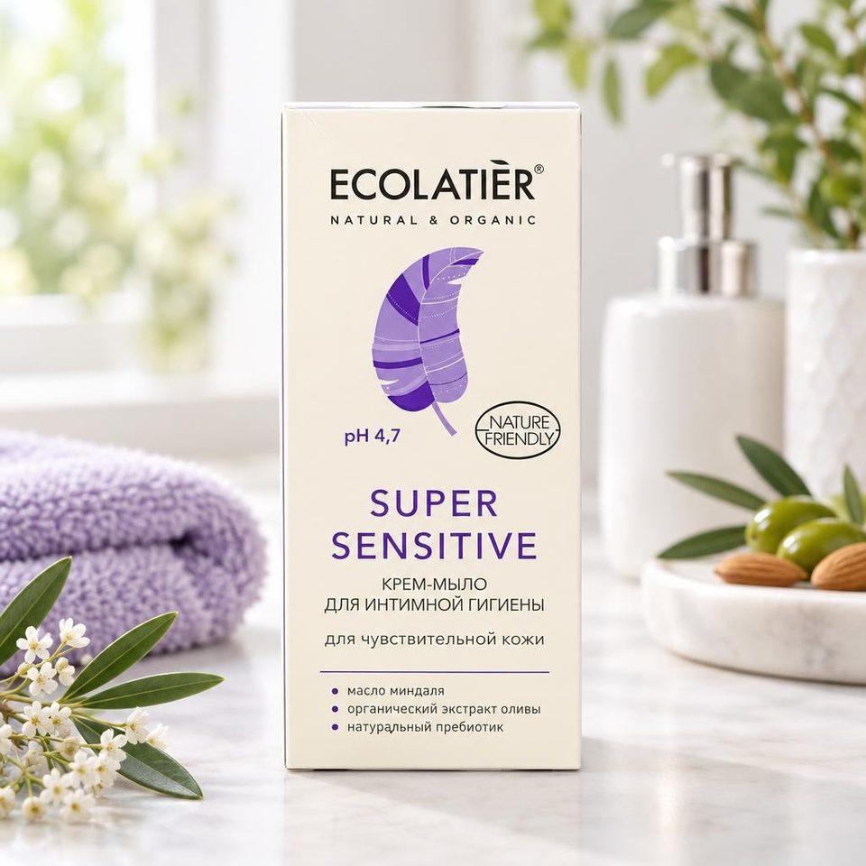 ECL Гель для интимной гигиены Super Sensitive для чувствительной кожи 250мл