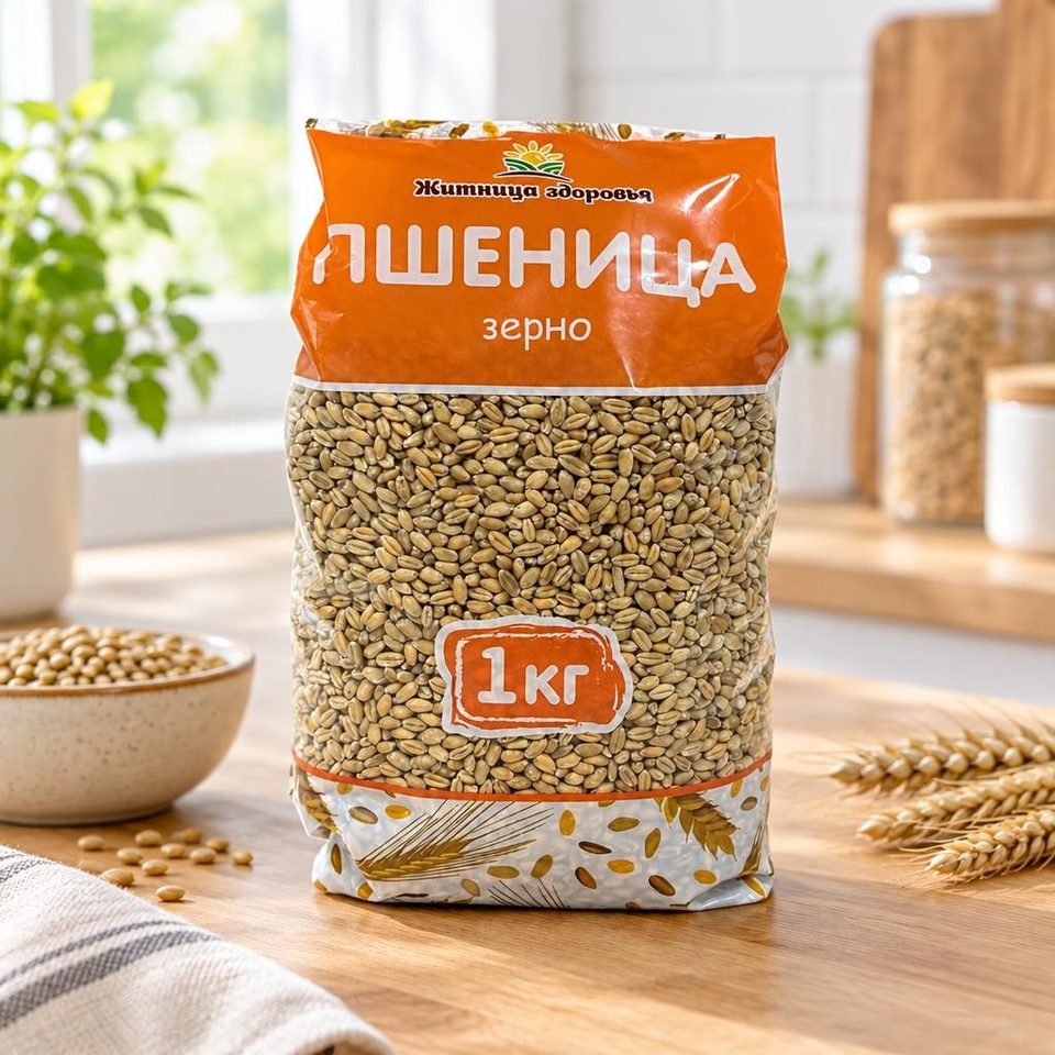 Житница Пшеница для проращивания 1кг 1/15