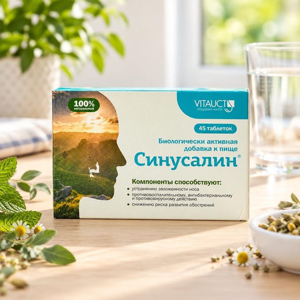 Vitauct СИНУСАЛИН таблетки №45