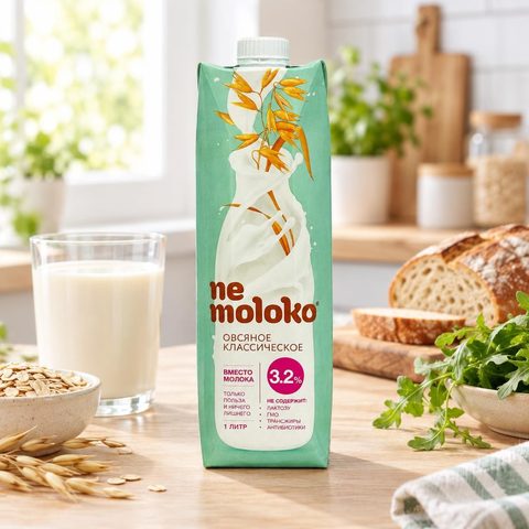 Nemoloko Напиток Овсяный классический 1литр