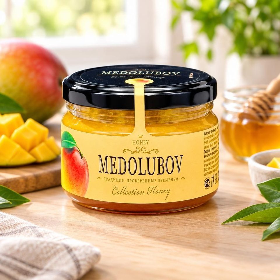 Медовое суфле с манго 250 гр