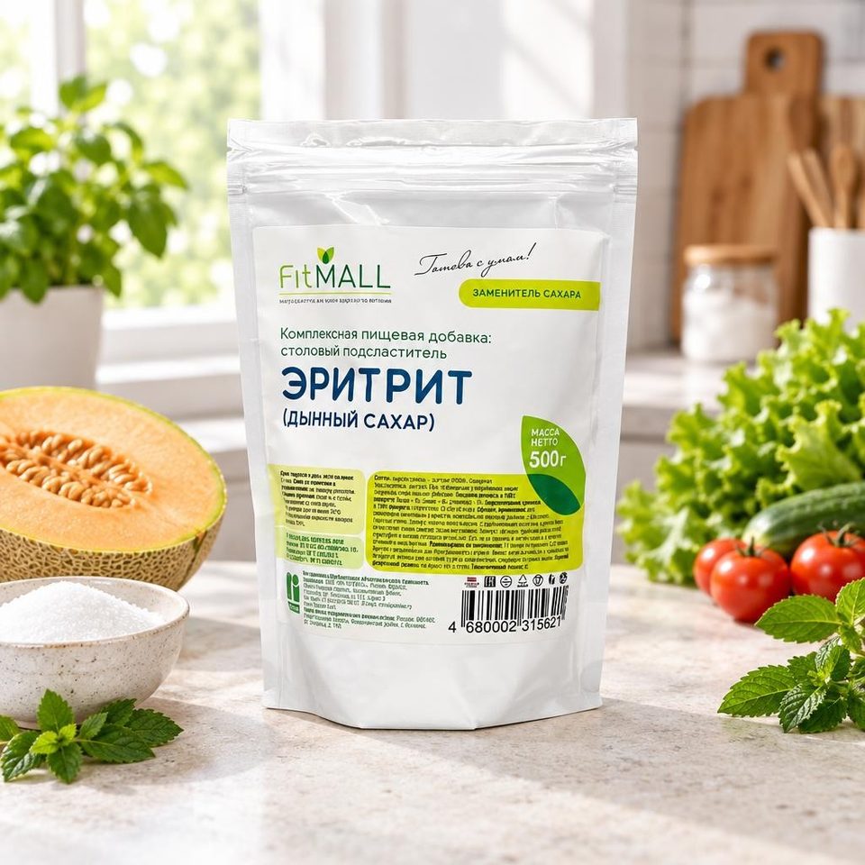 Фитпарад Эритрит 500гр ТМ FitMall 10шт