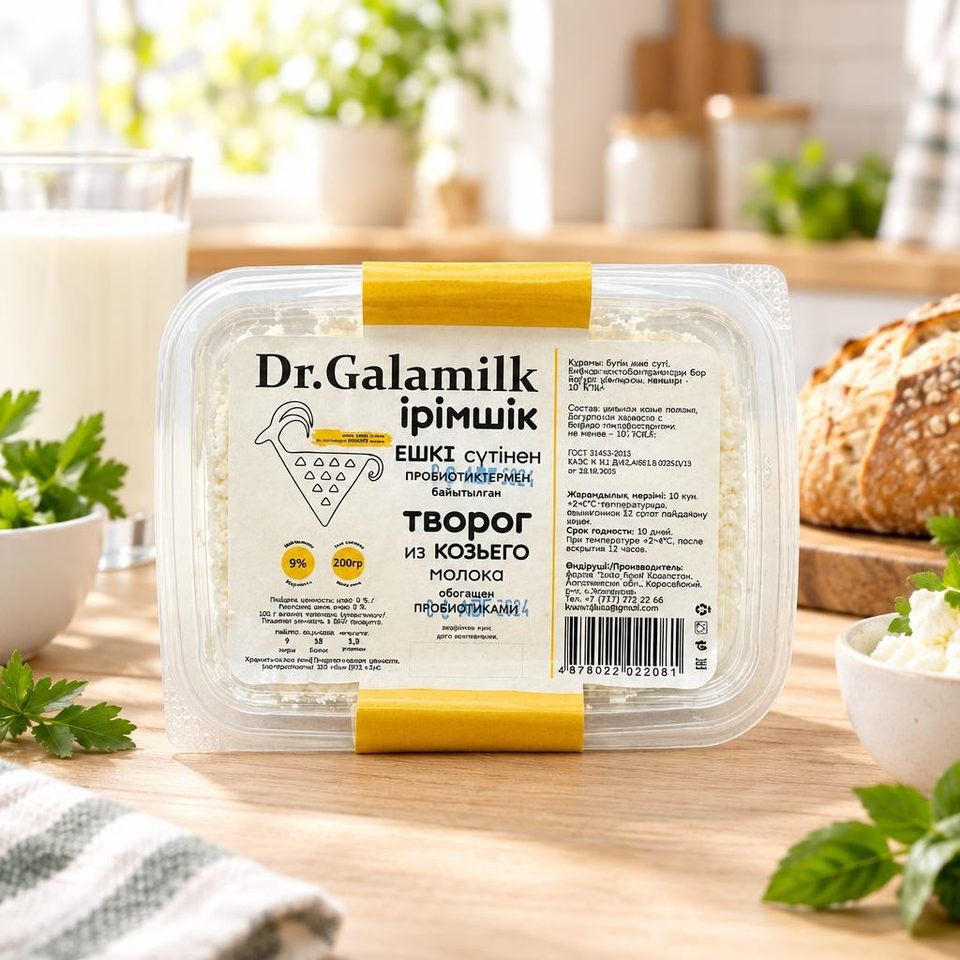 Galamilk Творог из козьего молока 200гр
