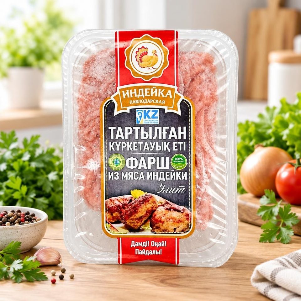 Индейка павлодарская Фарш из мяса индейки