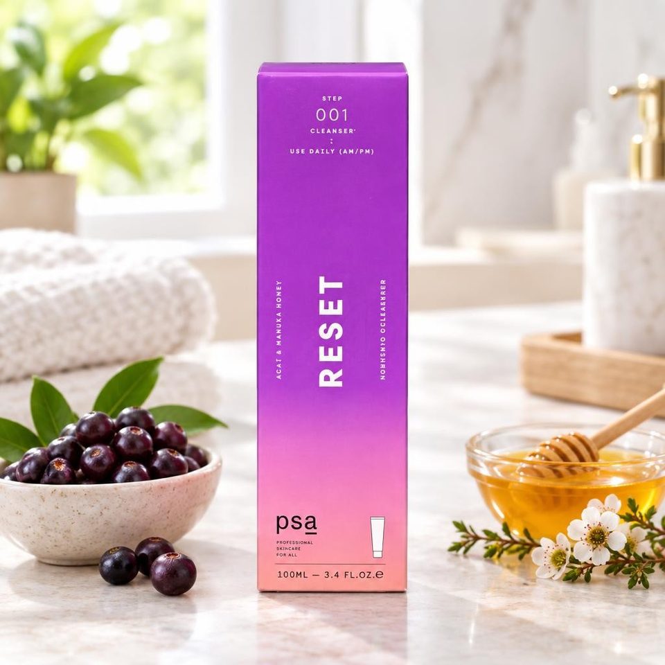 PSA Reset Acai&Manuka Honey Cleanser питательное очищающеесредство с медом манука и асаи 100 мл