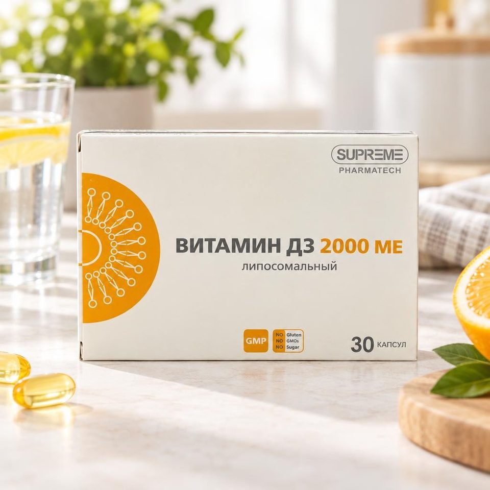 БАД Липосомальный витамин Д3 №30 2000 мг