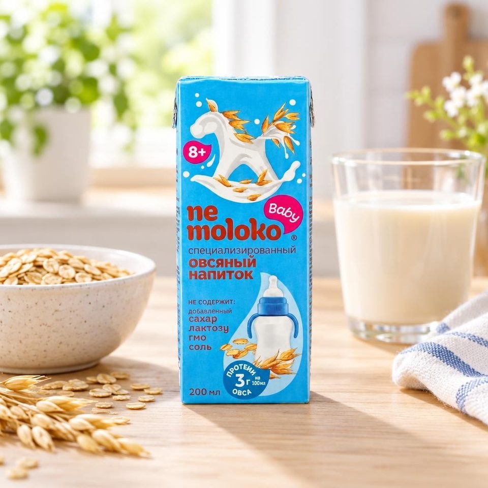Nemoloko Напиток Овсяный специализированный 200мл 14шт