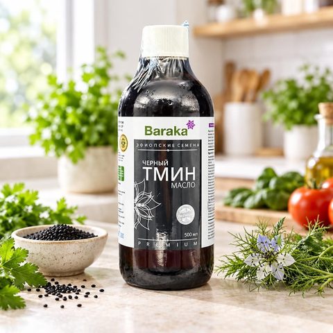 Барака Масло черного тмина Эфиопское Black 500 мл