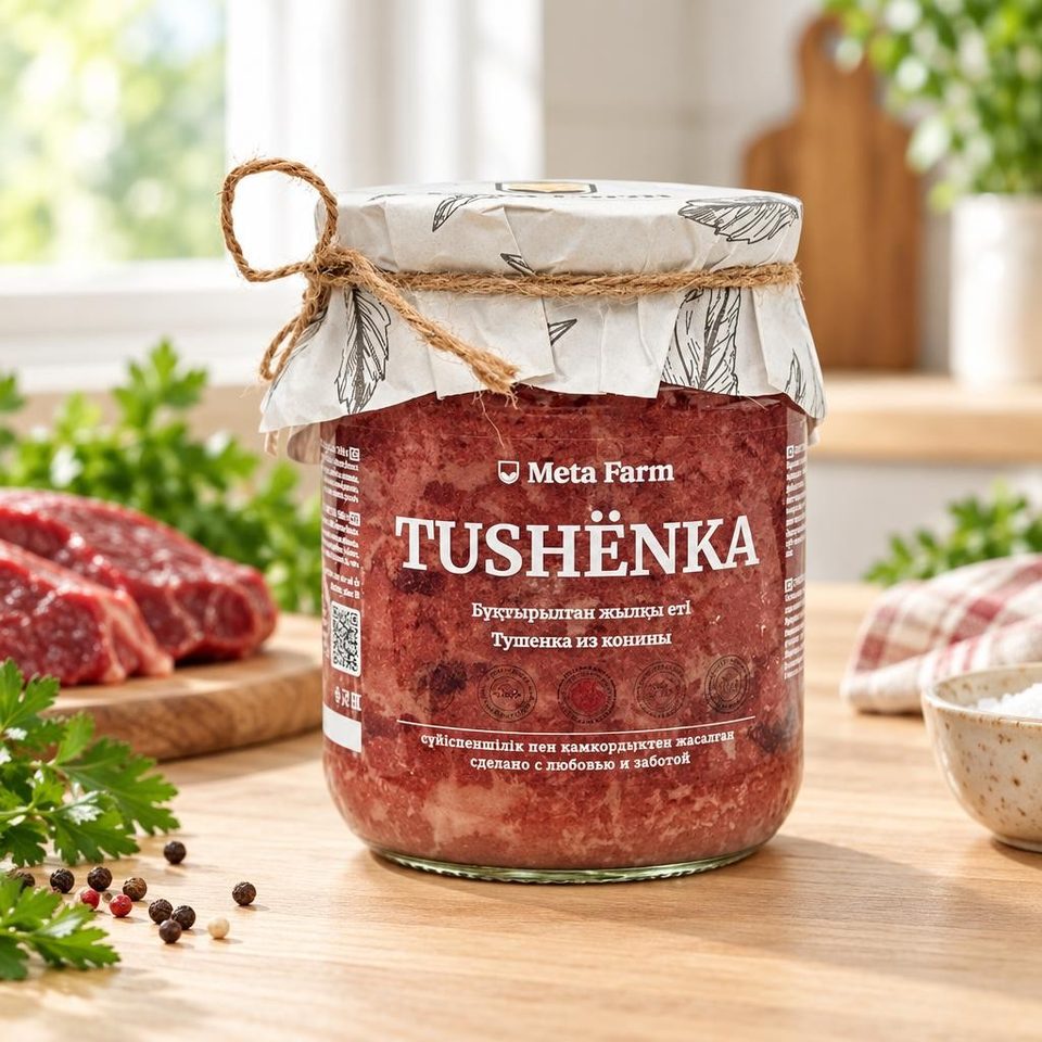 Мета Фарм Тушенка Конина 500гр