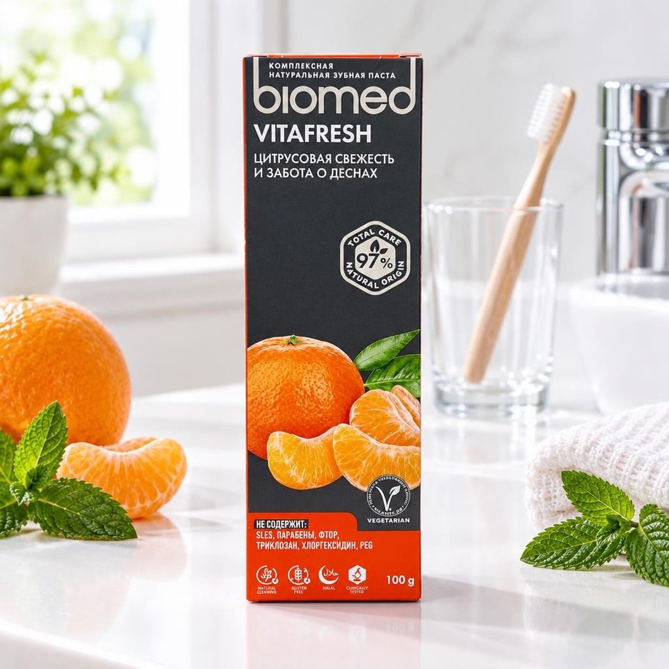 Biomed Vitafresh/Витафреш зубная паста 100гр