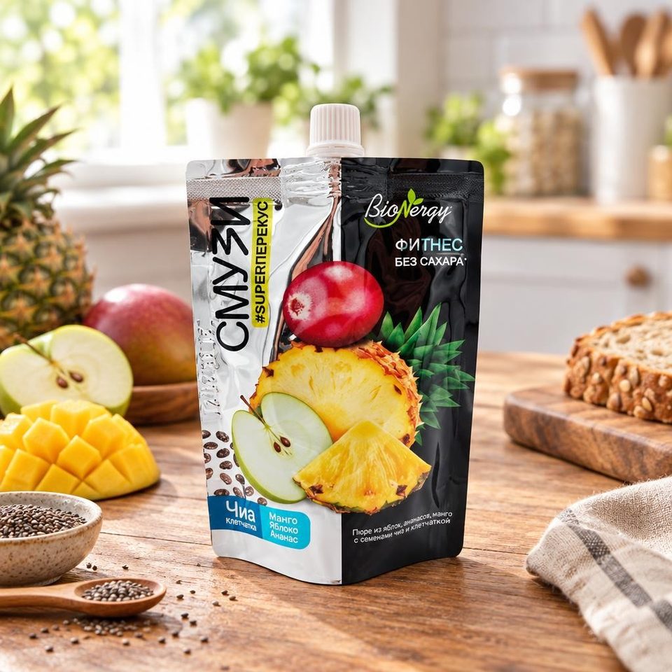 BioNergy Смузи Фитнес 120гр 15шт