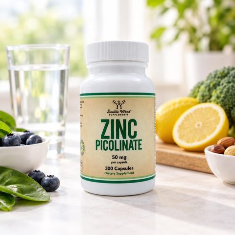 Double Wood Zinc Picolinate 50mg 300cap