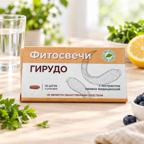 Фитосвечи Гирудо (Витогир) 10 шт