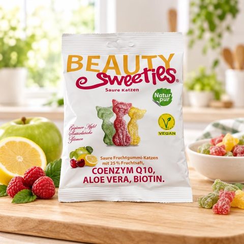 Beauty sweeties Котята фруктовый мармелад с кислинкой 125гр