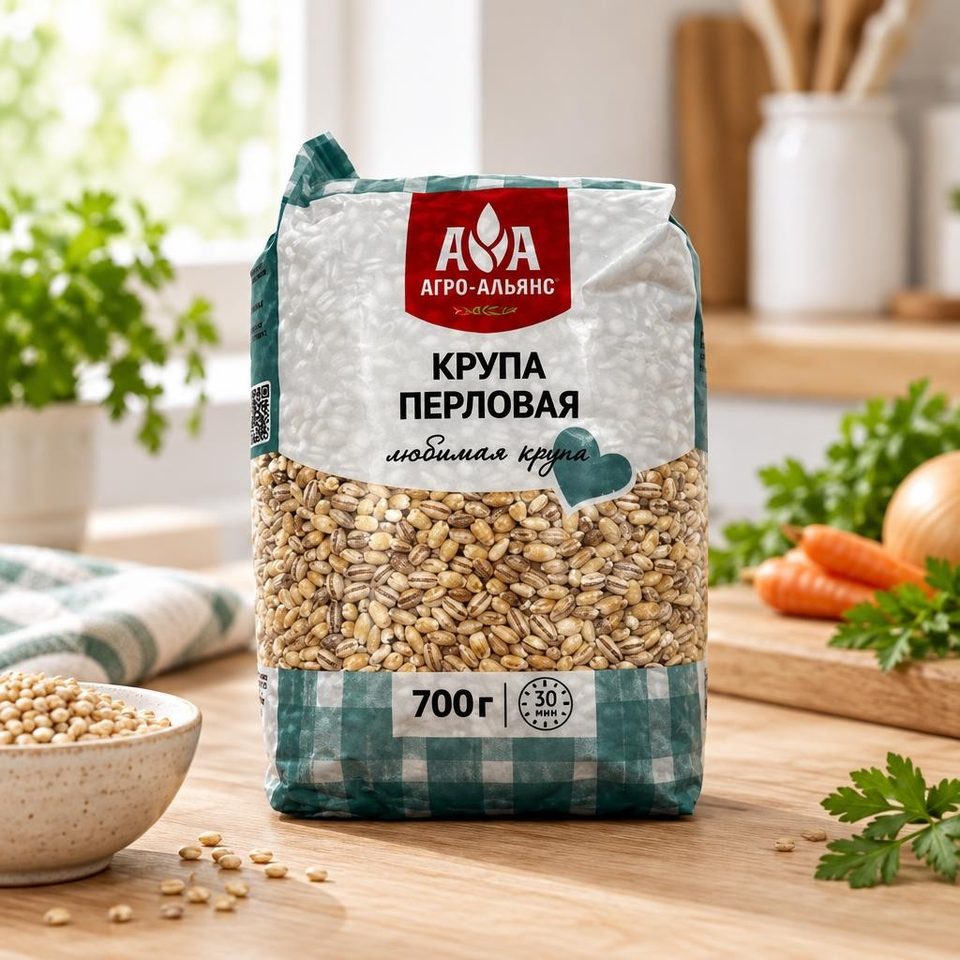Крупа перловая Классик 0,7 кг 12 шт