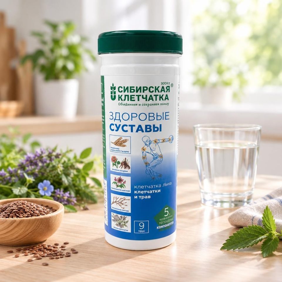 Сибирская клетчатка Здоровые суставы 170 гр