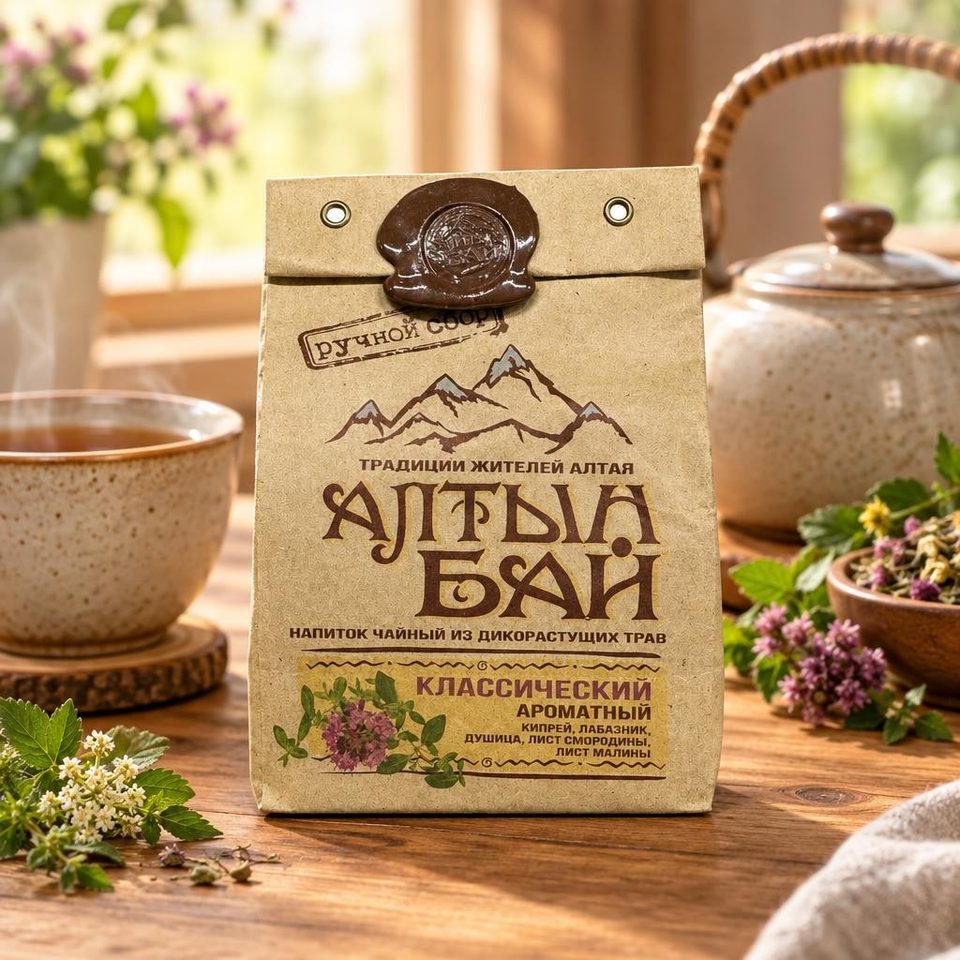 Алтын Бай Чай Классический Ароматный 100гр